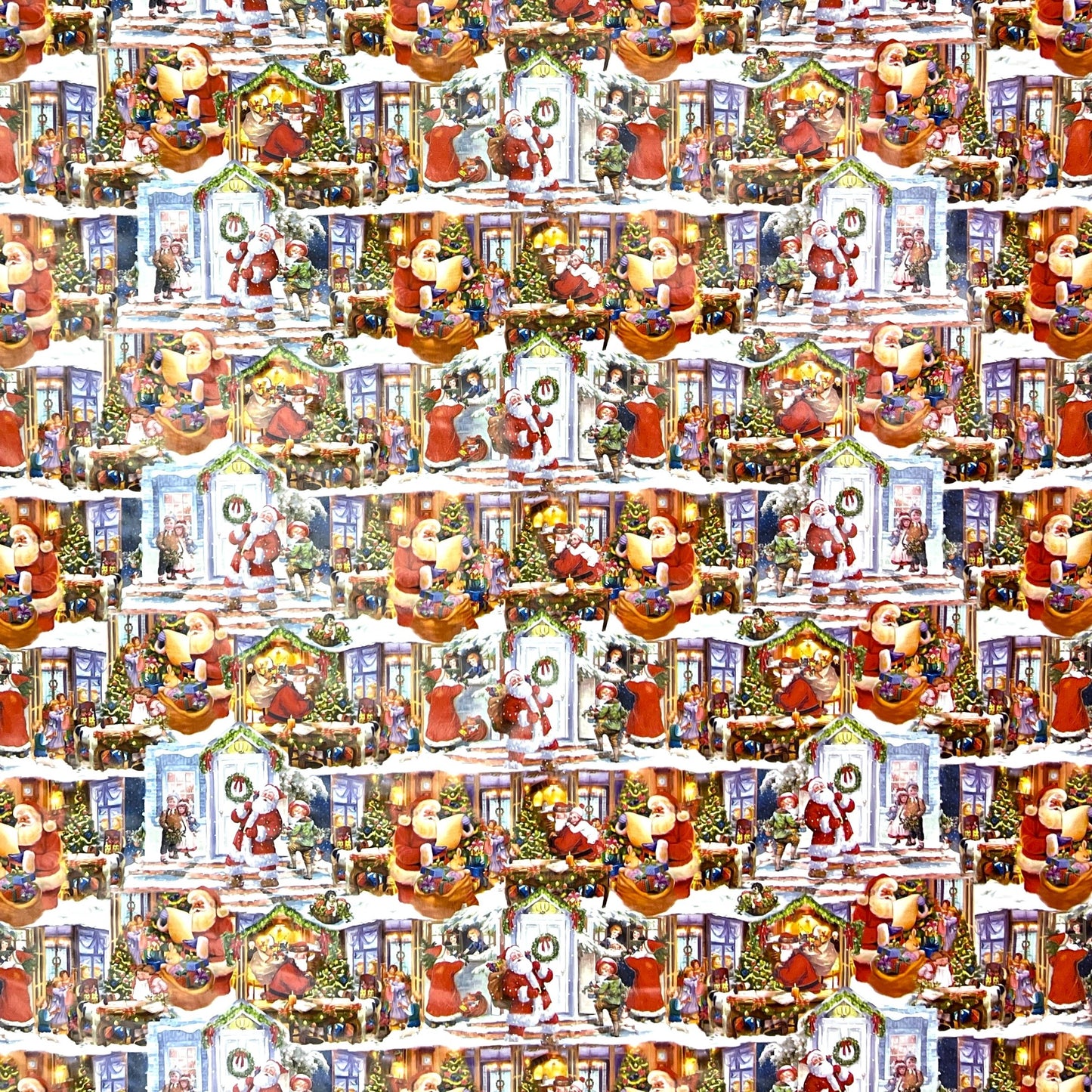 KEVKUS Wachstuch Tischdecke 01518-00 Weihnachten Advent Geschenke wählbar in eckig, rund und oval -