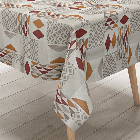 Wachstuch Tischdecke Dreieck Geometrie Abstrakt