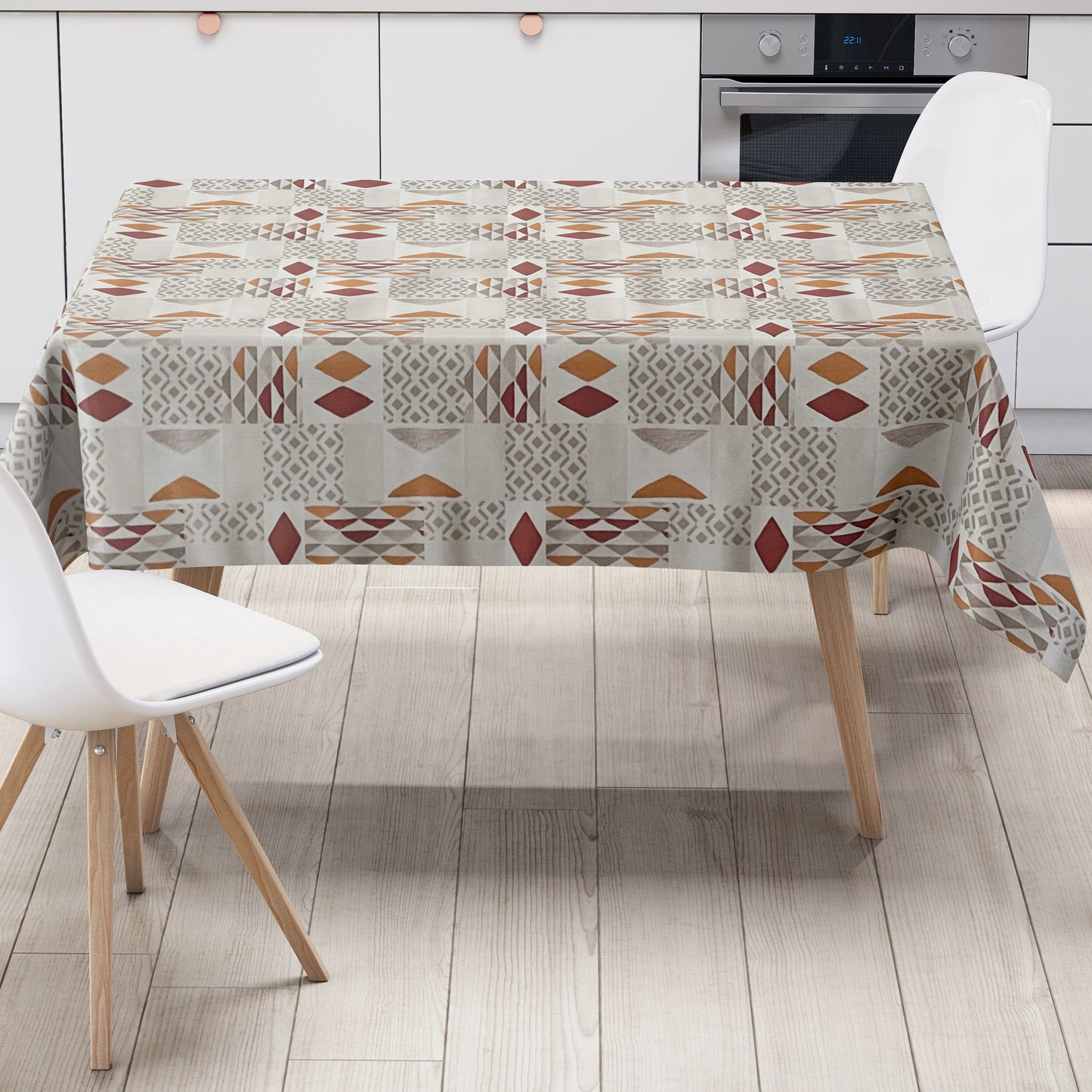 Wachstuch Tischdecke Dreieck Geometrie Abstrakt