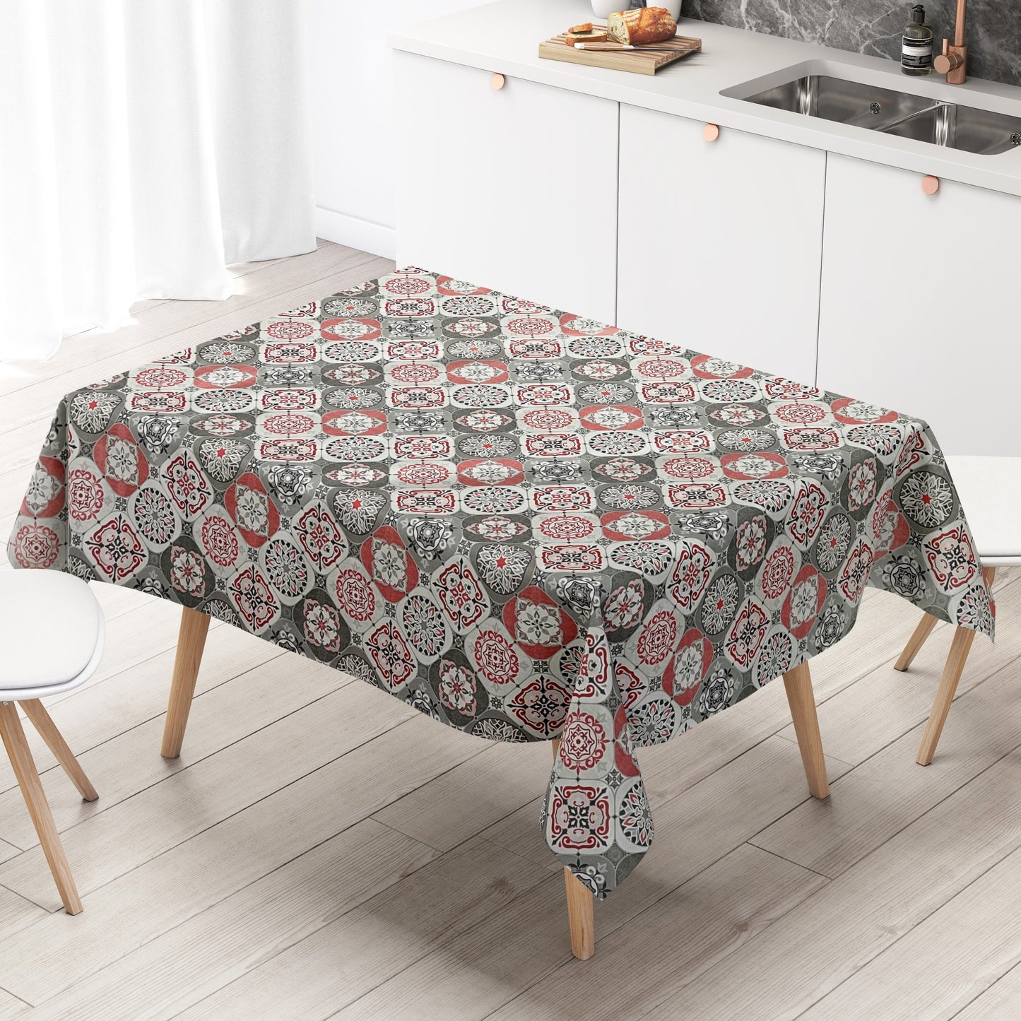 Wachstuch Tischdecke Mosaik