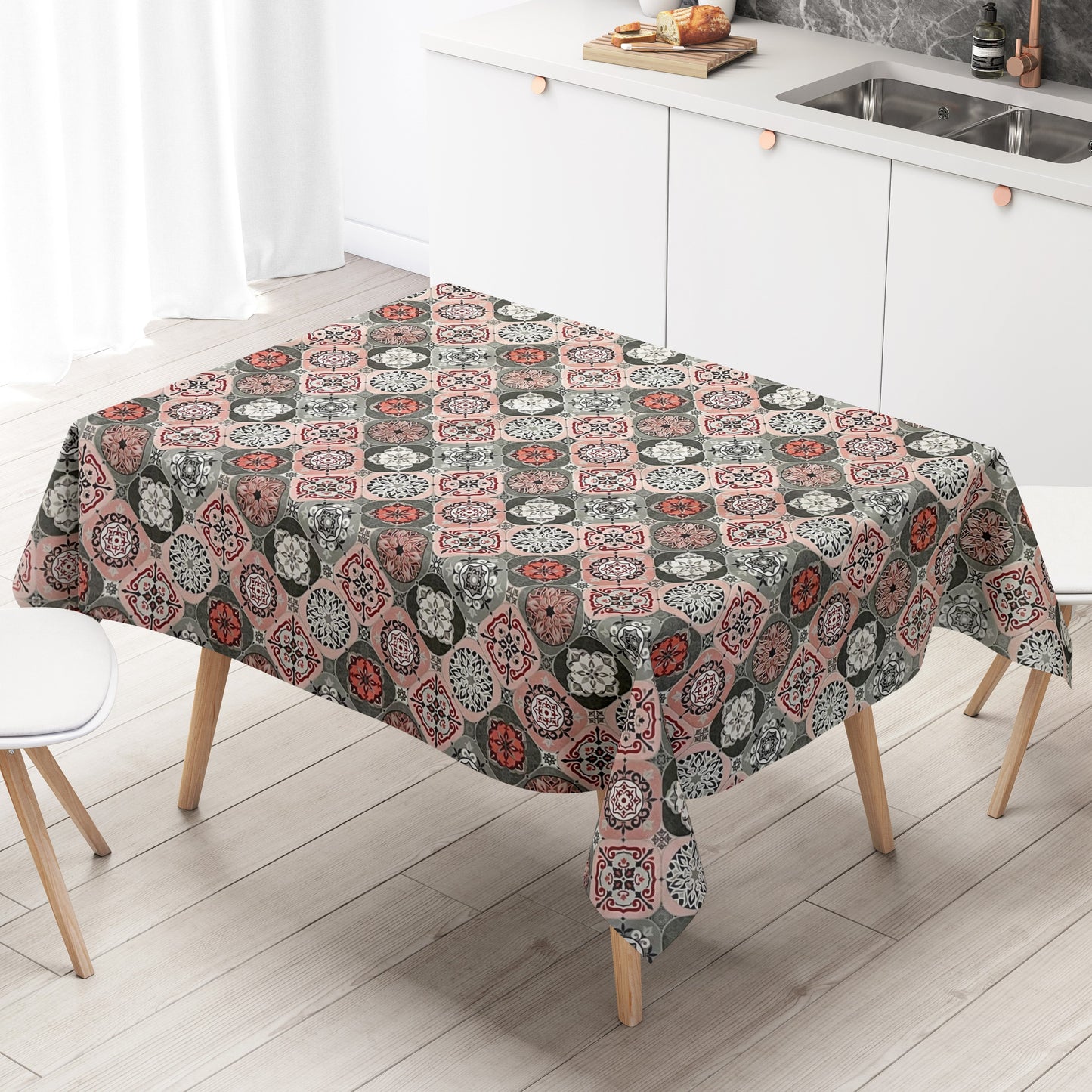 Wachstuch Tischdecke Mosaik