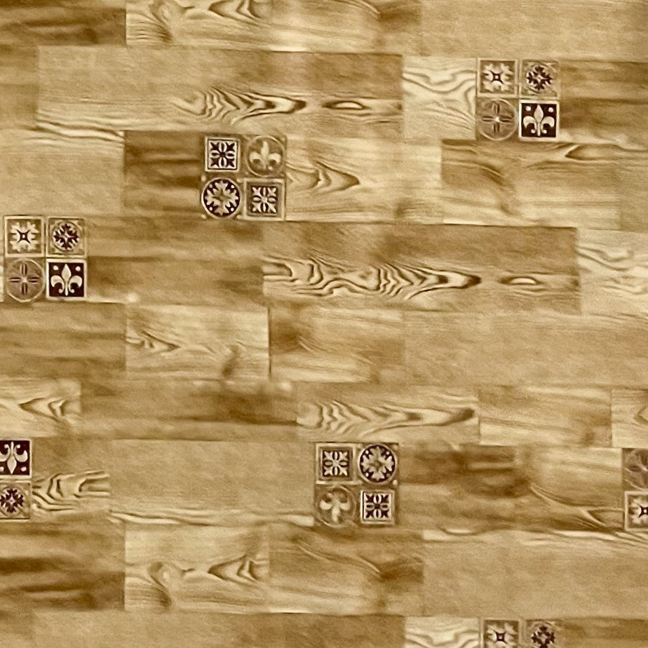 Wachstuch Tischdecke Holz Eiche