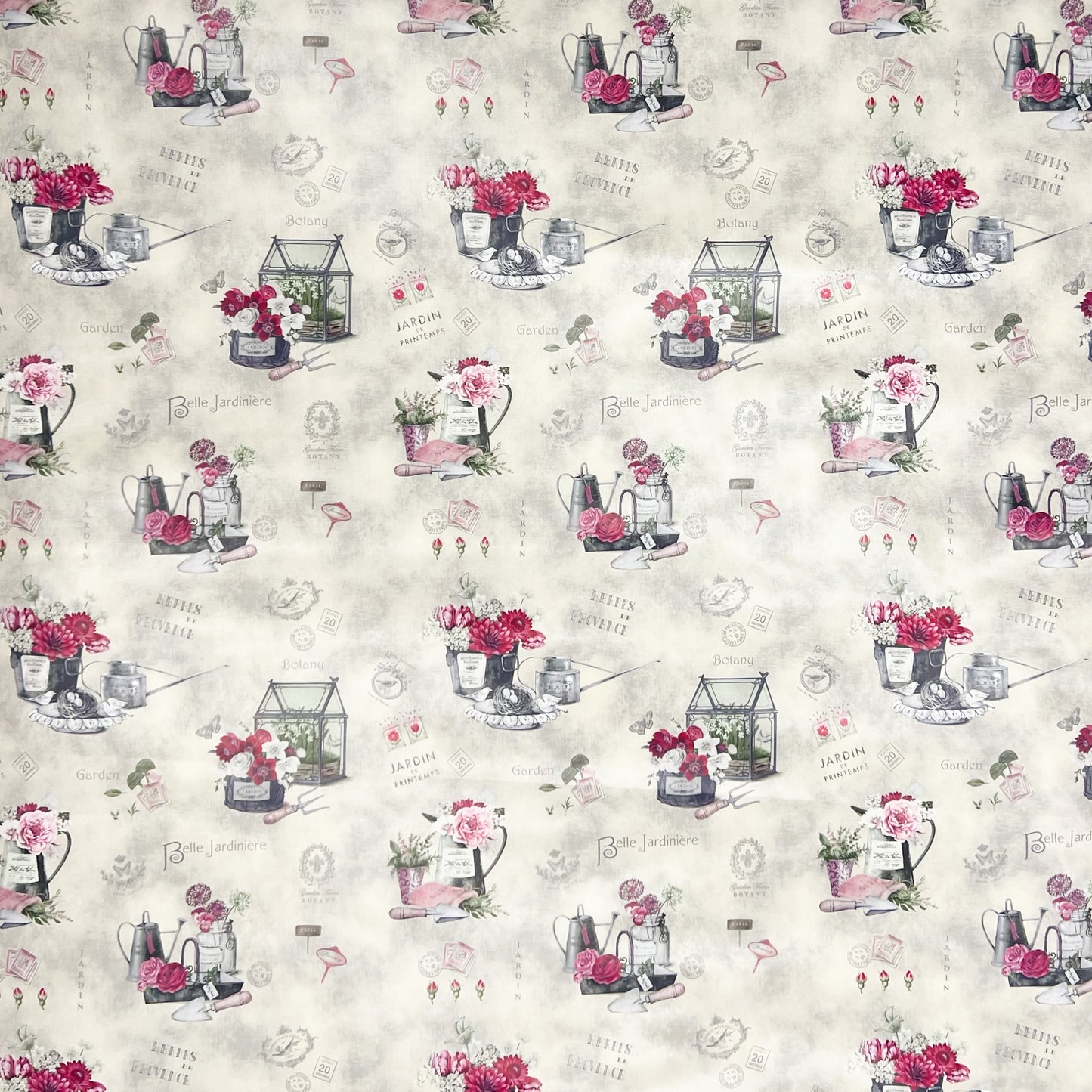 Wachstuch Tischdecke Blumen Blüten floral Provence