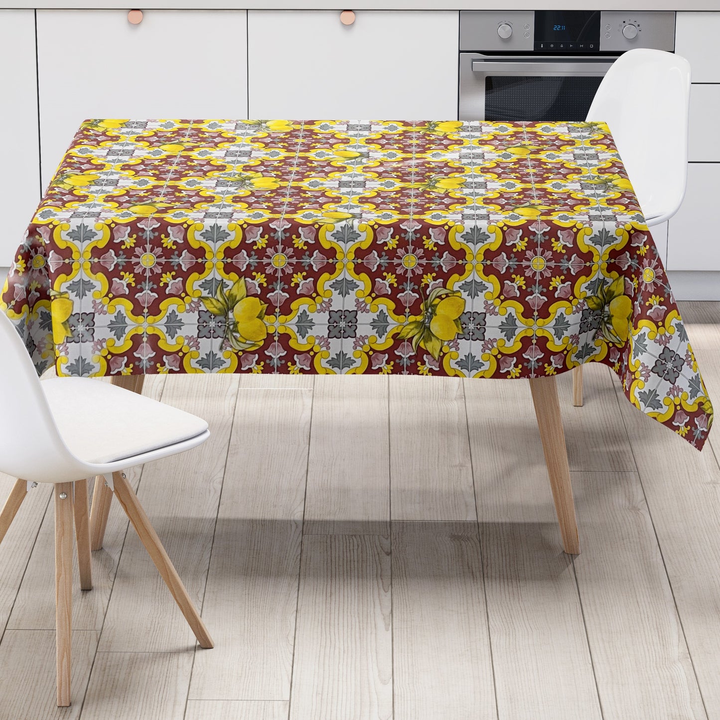 Wachstuch Tischdecke mediterran