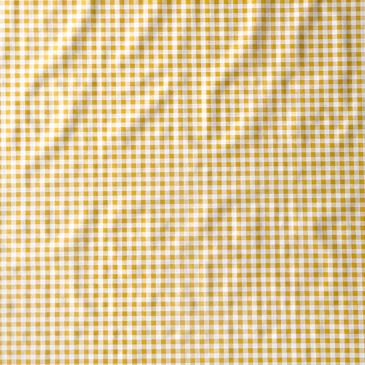 Wachstuch Tischdecke kariert gelb