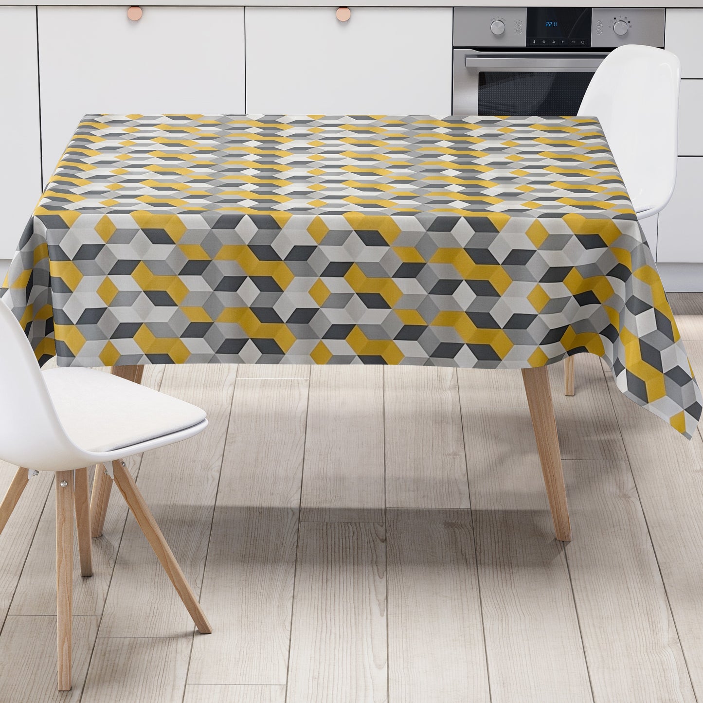 Wachstuch Tischdecke retro Diamonds