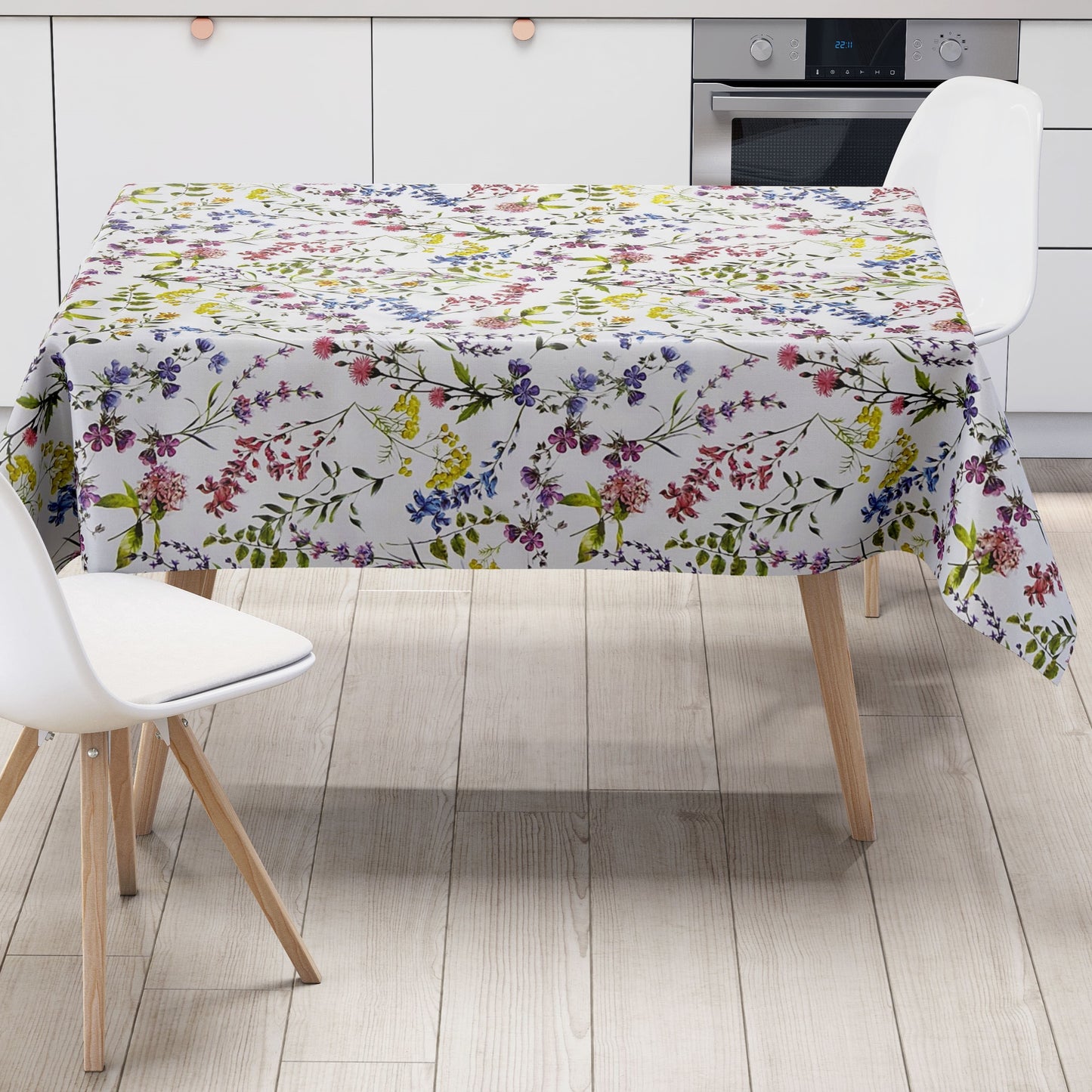 Wachstuch Tischdecke Blumenwiese