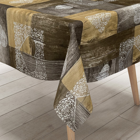 Wachstuch Tischdecke Alm