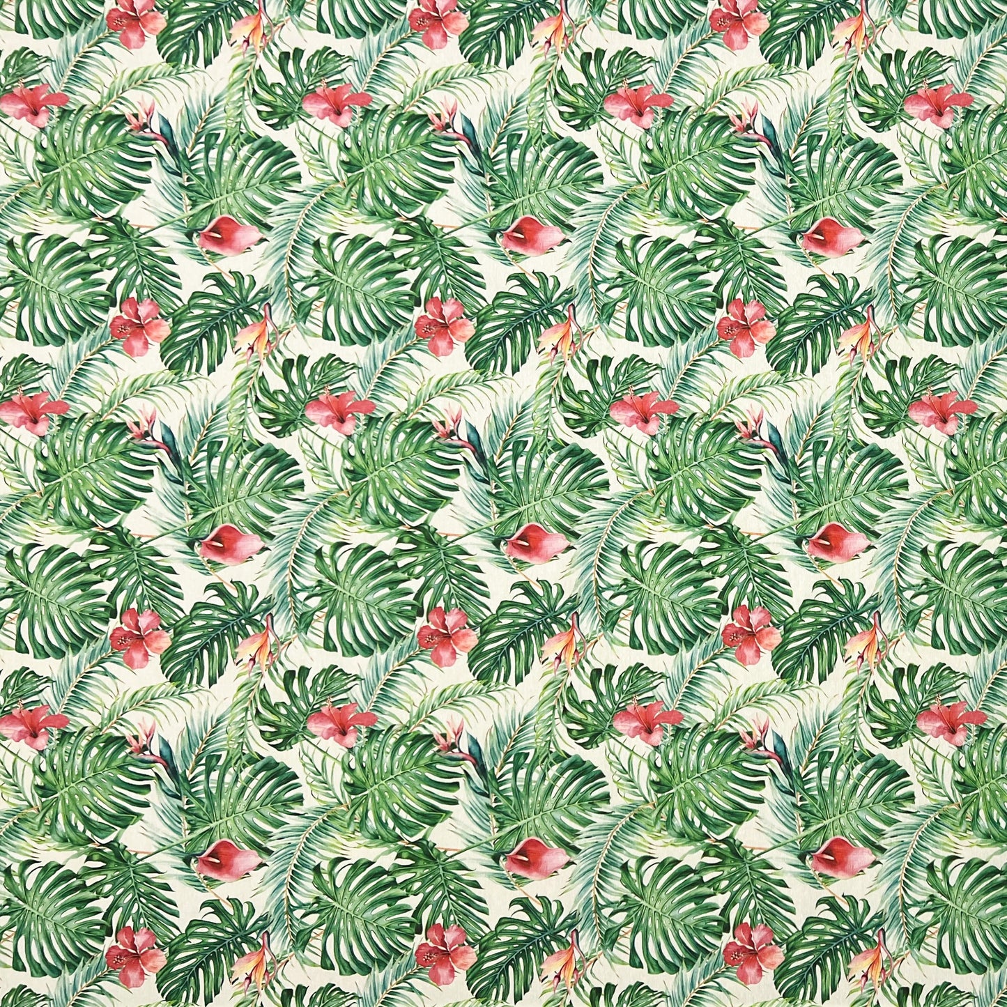 textile Tischdecke Monstera Dschungel