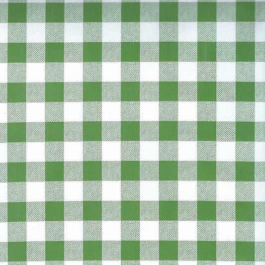 Wachstuchrolle Meterware Rollenware C141013 grün klein kariert