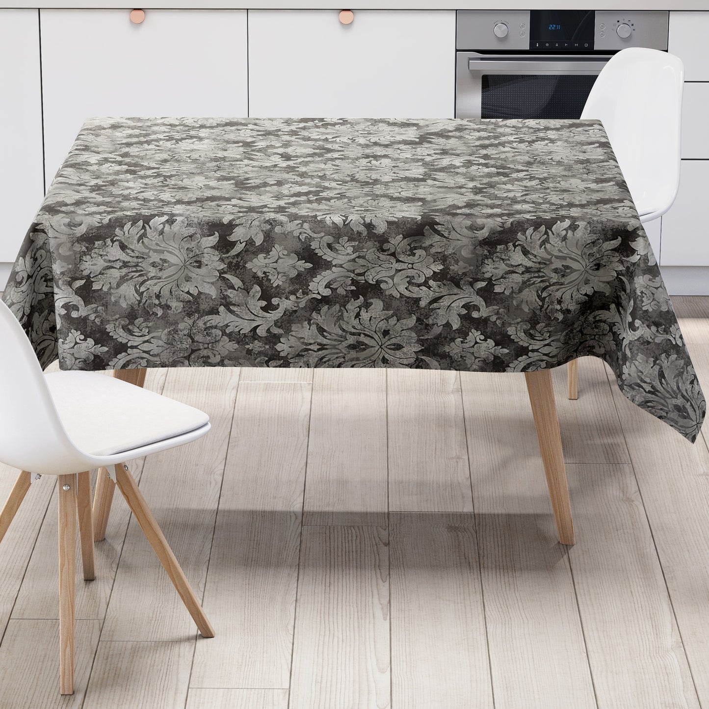 Wachstuch Tischdecke Barock Ornamente