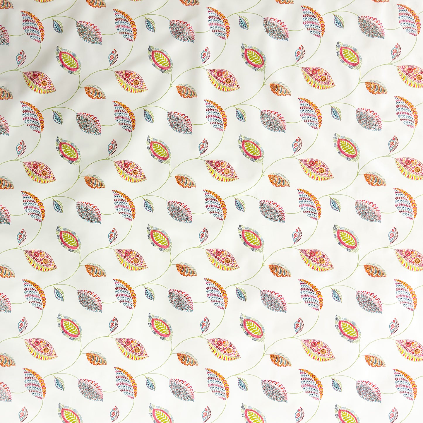 Wachstuch Tischdecke bunte Blätter