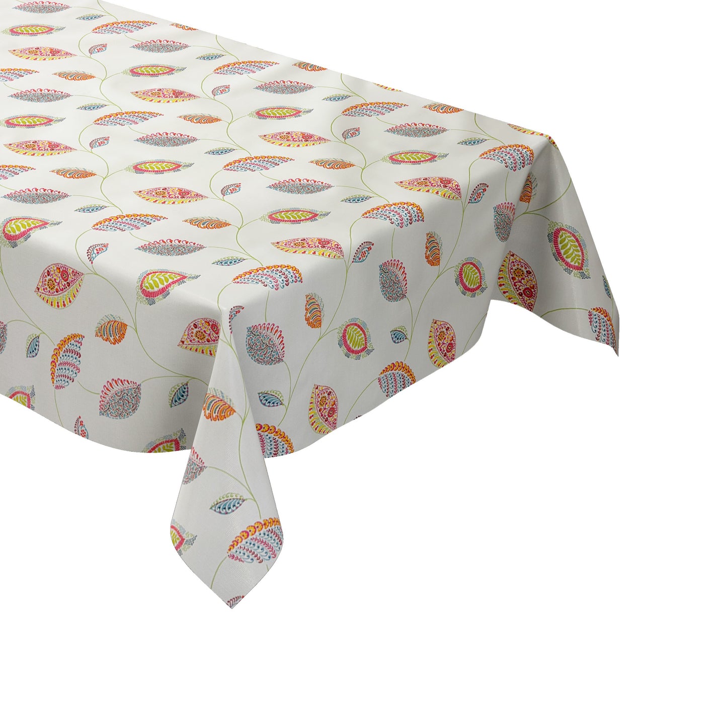 Wachstuch Tischdecke bunte Blätter