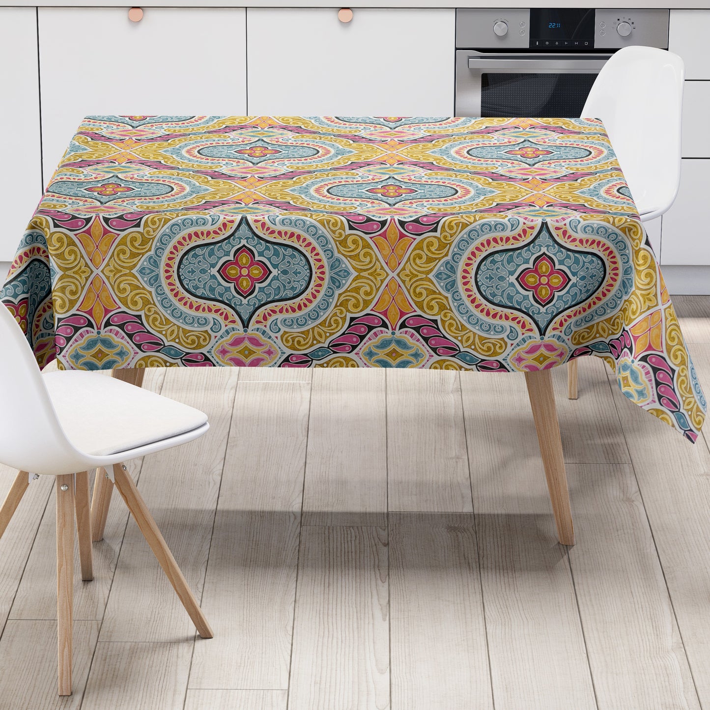 Wachstuch Tischdecke Mandala