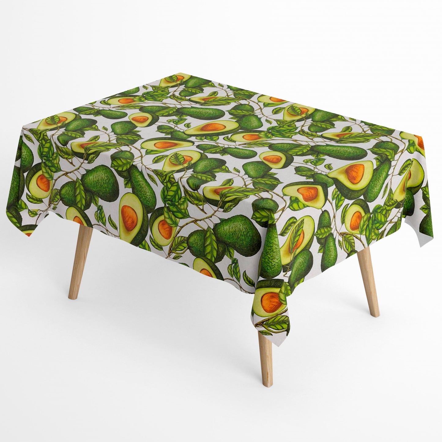 textile Tischdecke Avocado