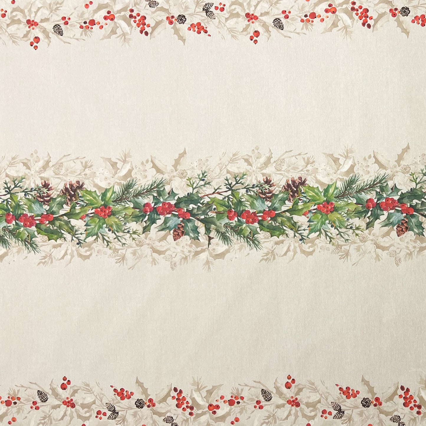 Jacquard Tischdecke Weihnachten
