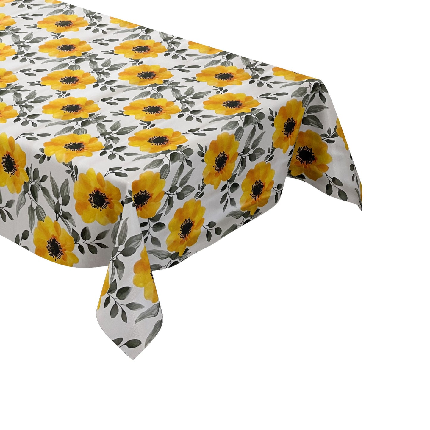 Wachstuchtischdecke gelbe Rosen