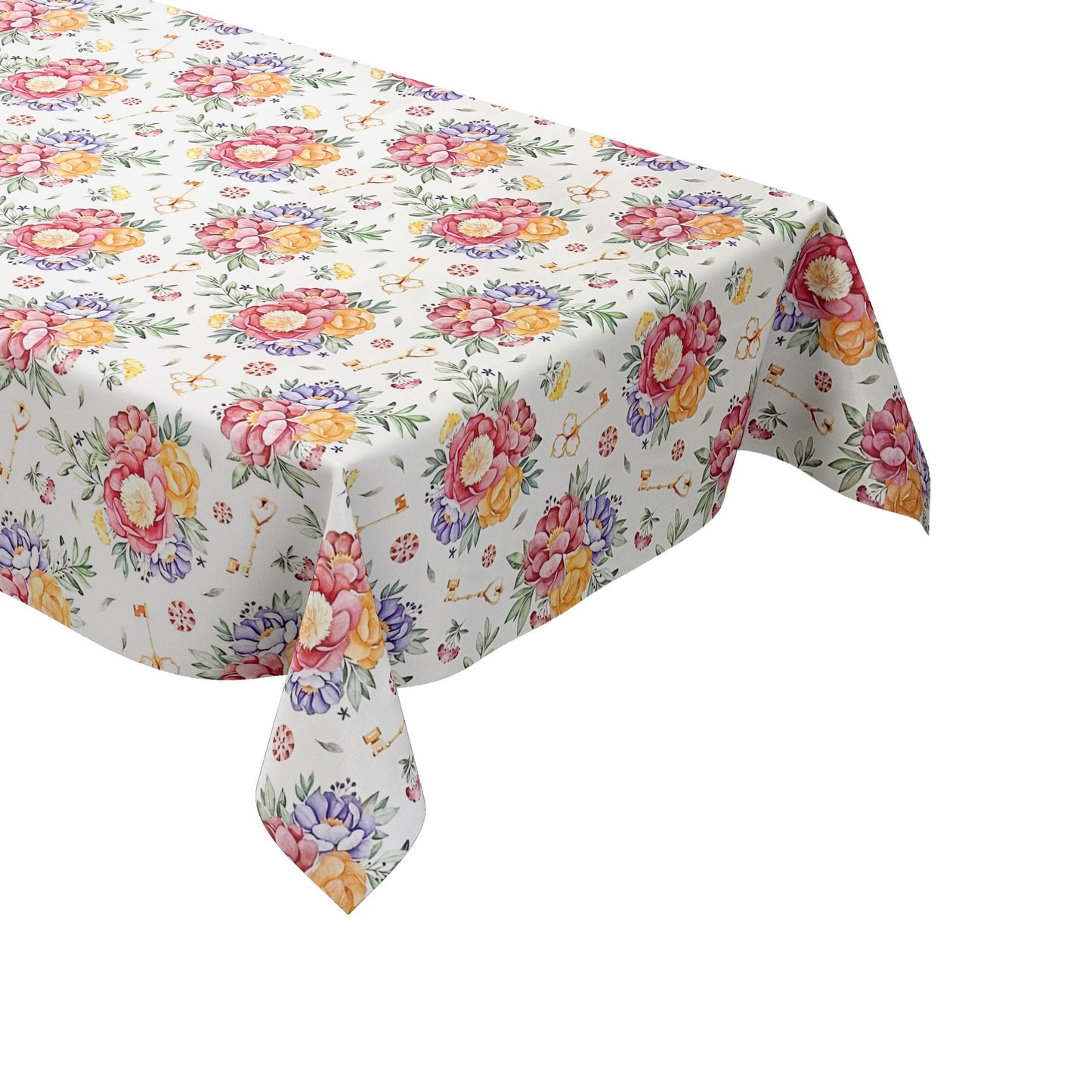 Wachstuch Tischdecke Rosen Blüten
