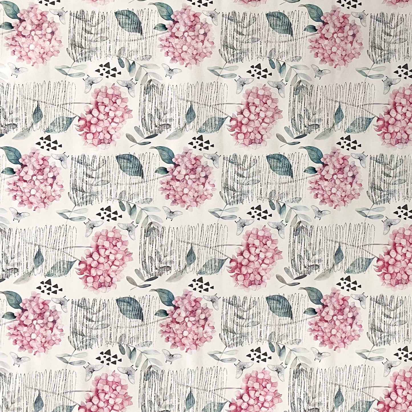 Wachstuch Tischdecke Hortensie