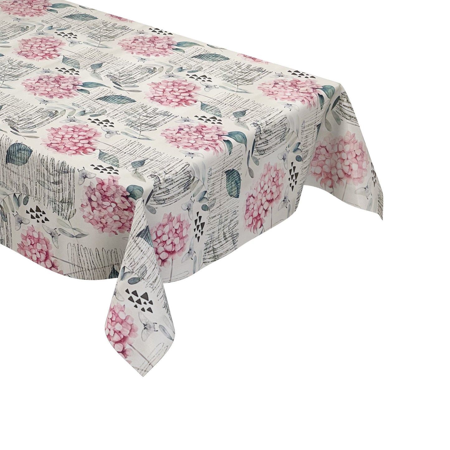 Wachstuch Tischdecke Hortensie