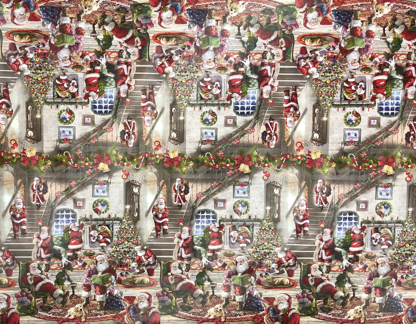 KEVKUS Wachstuch Tischdecke K25D Weihnachten Advent Winterdorf wählbar in eckig, rund und oval -