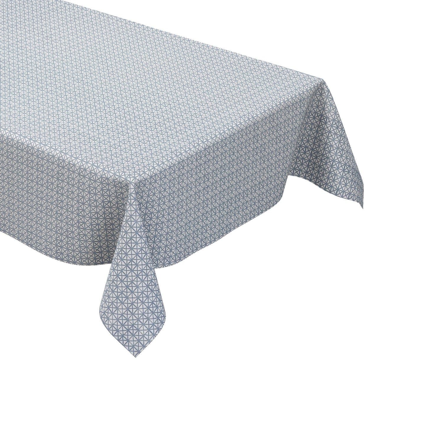 Wachstuch Tischdecke geprägt M19355 grau Geometrie Quadrate eckig rund oval