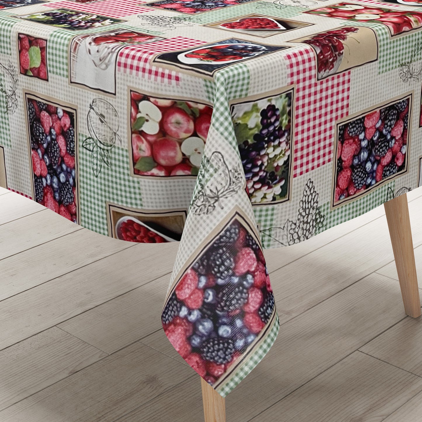 Wachstuch Tischdecke Früchte Beeren
