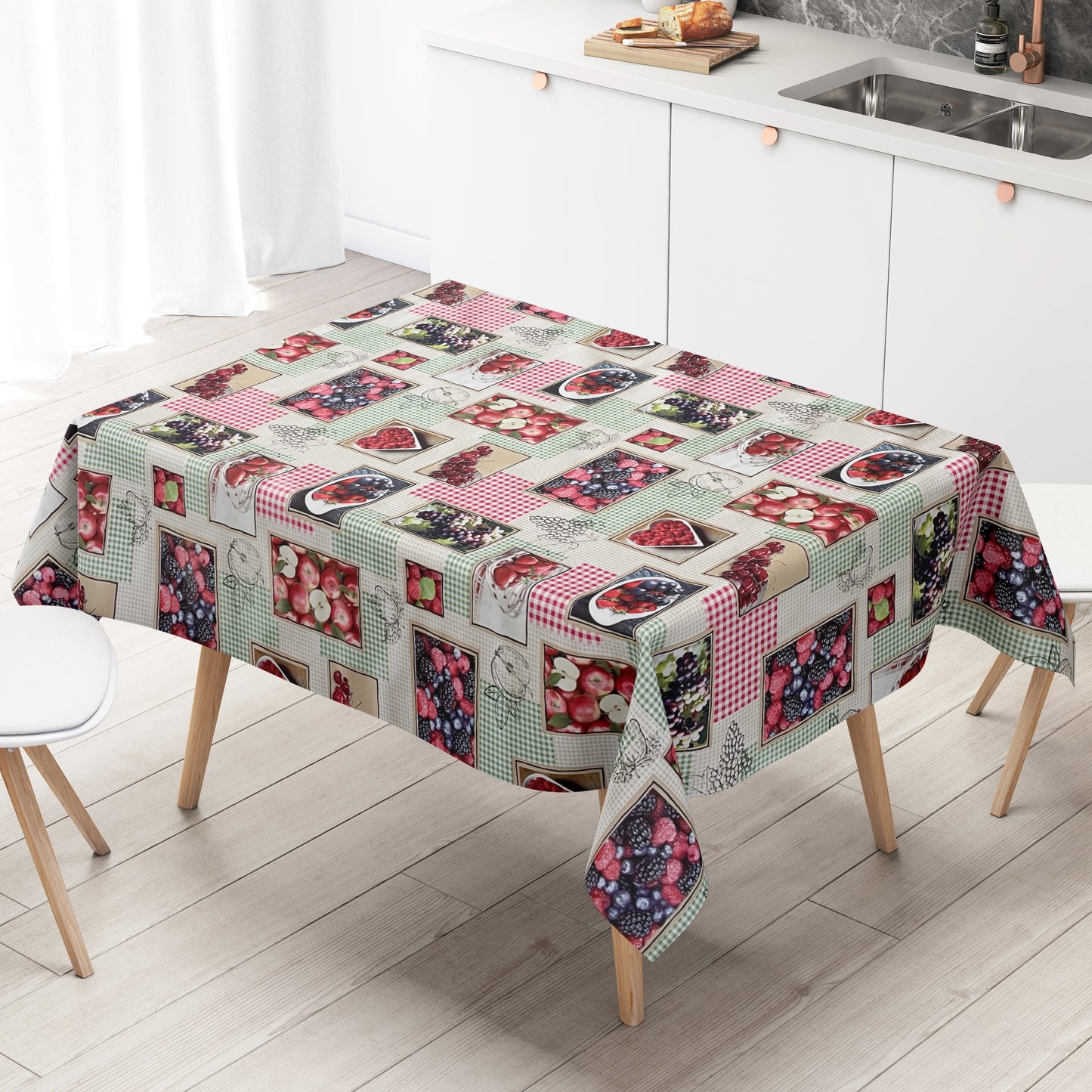 Wachstuch Tischdecke Früchte Beeren