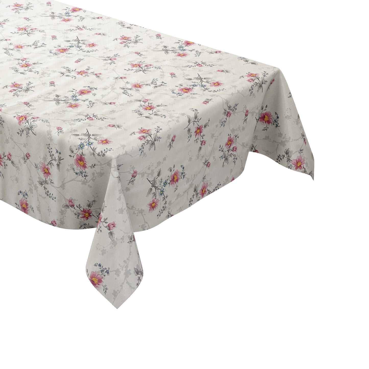 Wachstuch Tischdecke Rosenblüten geprägt
