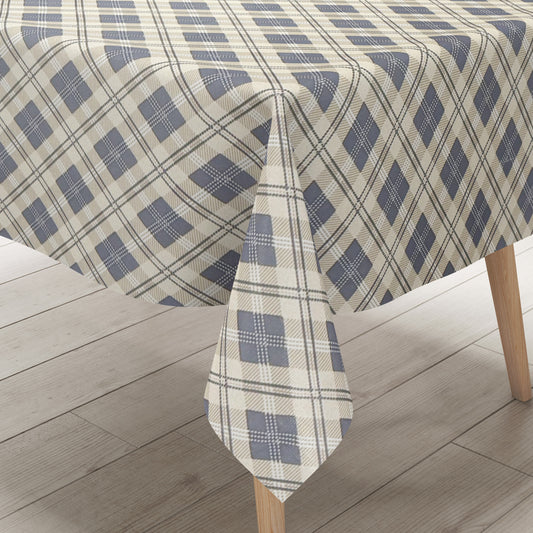 Wachstuch Tischdecke kariert Raute Karo