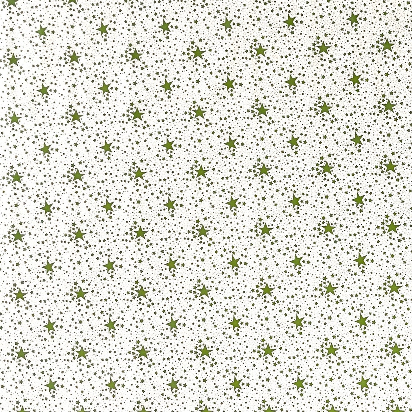 Wachstuch Tischdecke grüne Sterne