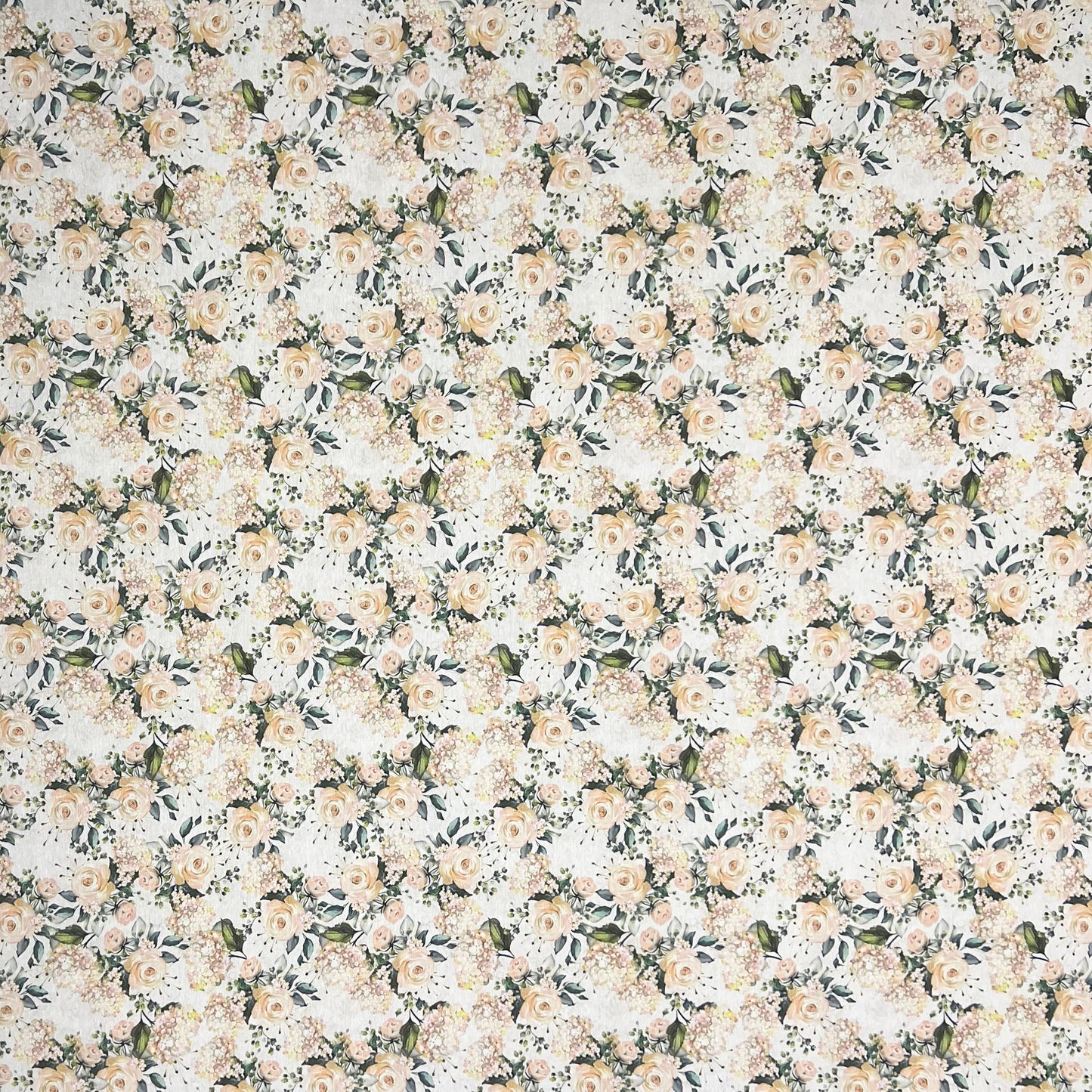 textile Tischdecke Rosenmotiv