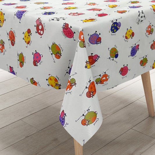 Wachstuchtischdecke Kühe