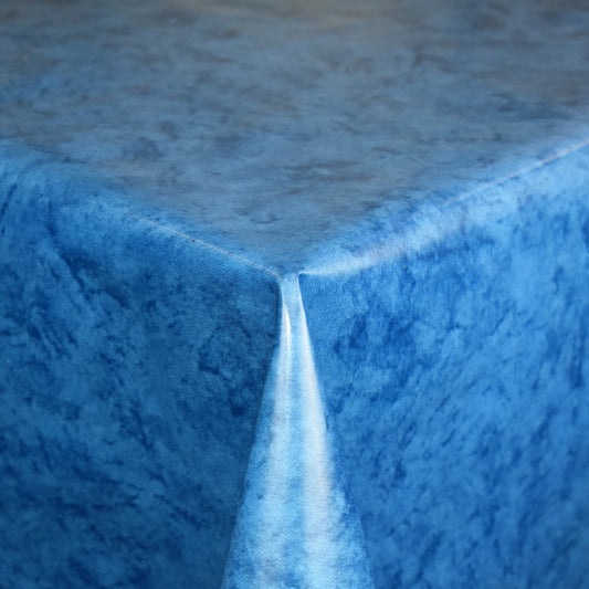 Wachstuchrolle Rollenwar marmoriert blau kevkus