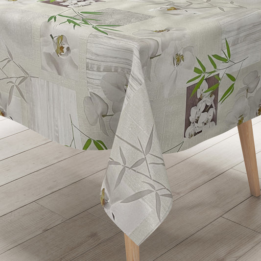 Wachstuch Tischdecke Orchideen