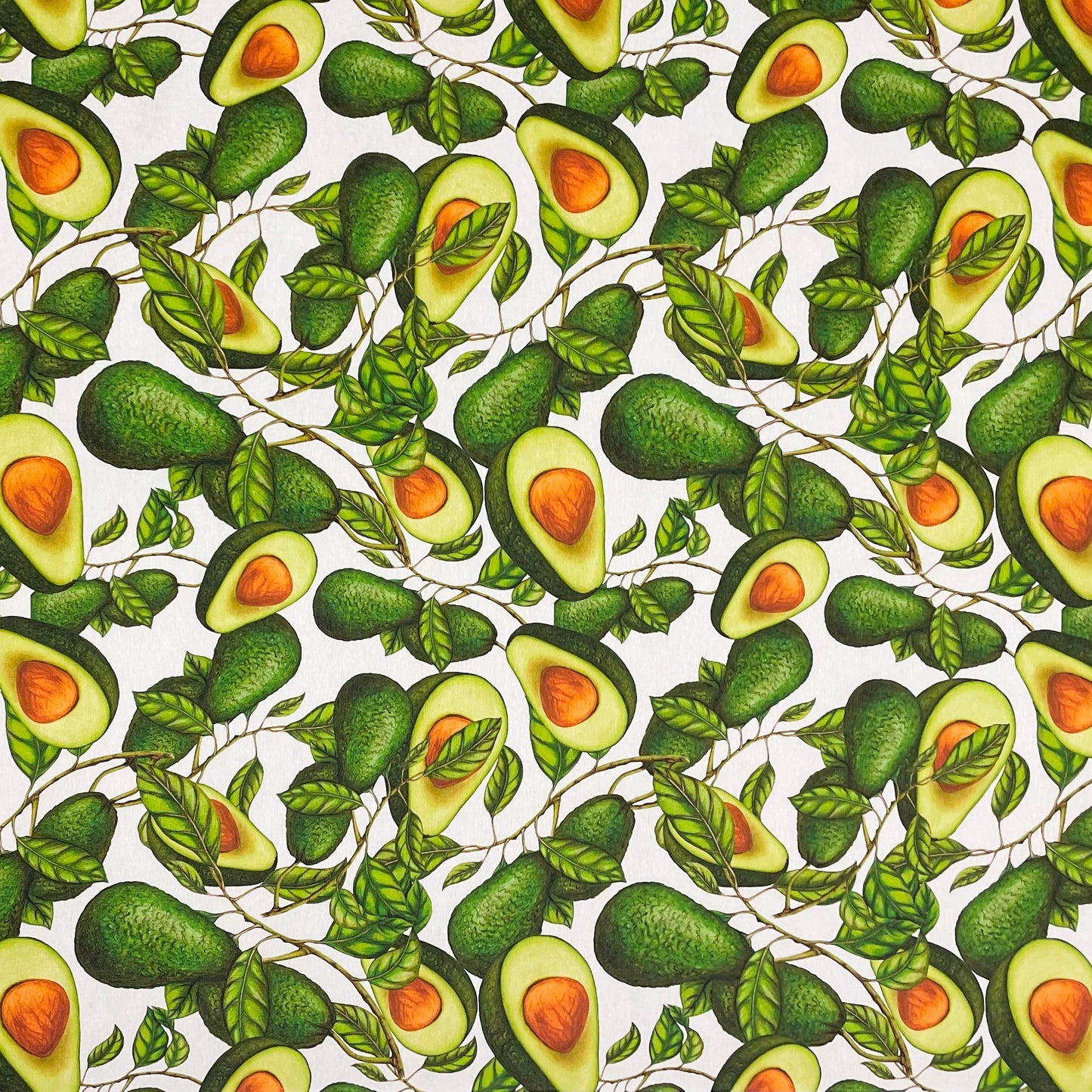 Jacquard Baumwoll Tischdecke Avocado