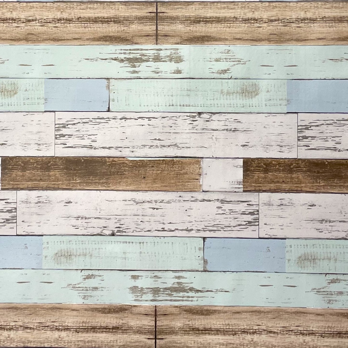 Nappe en toile cirée K150109 aspect bois scandinave carrée ronde ovale