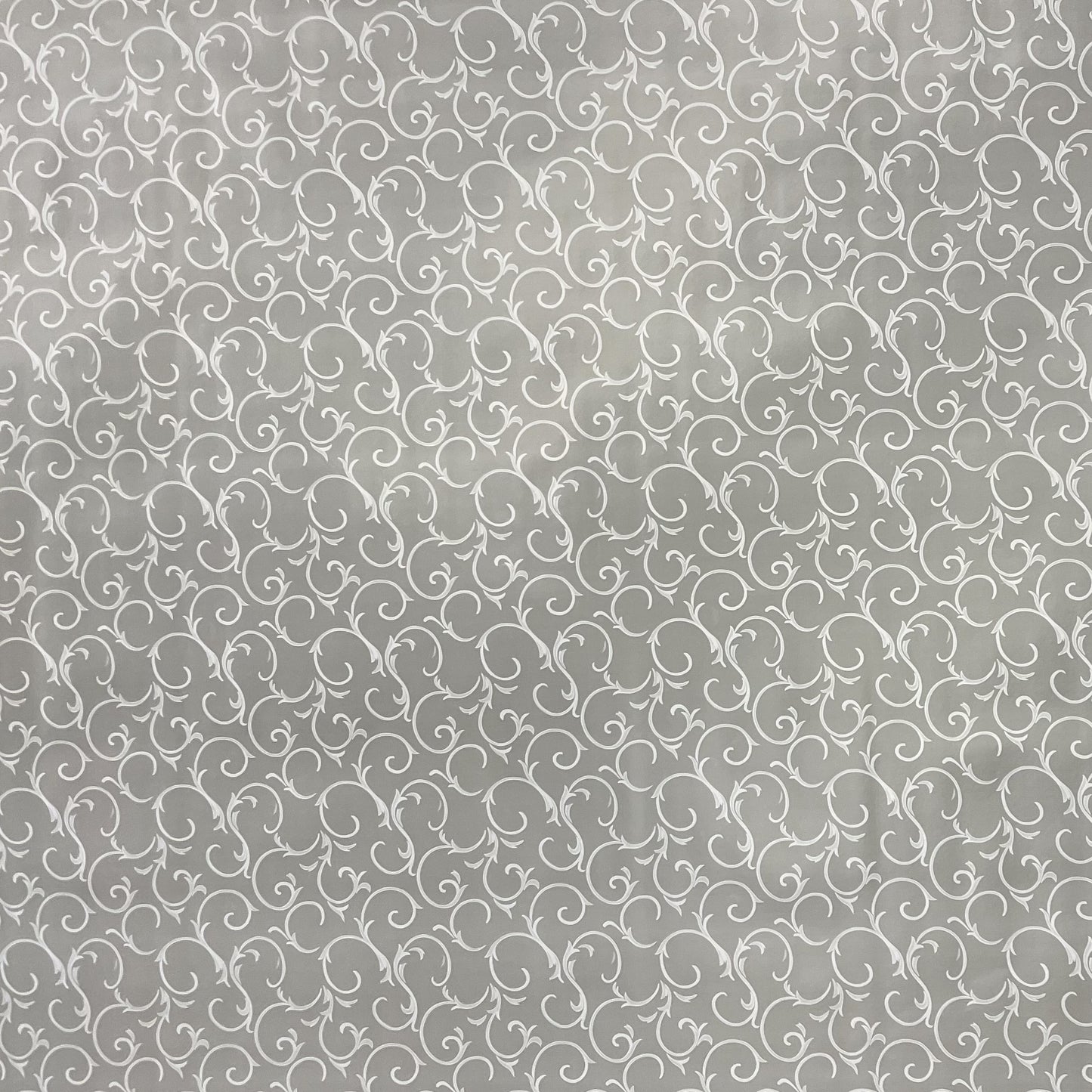 Nappe en toile cirée K150193 Ornements baroques gris clair carré rond ovale