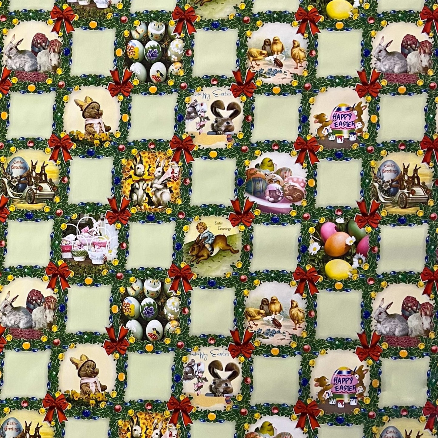 Wachstuch Tischdecke Ostern Osterhase Wachstuchtischdecke
