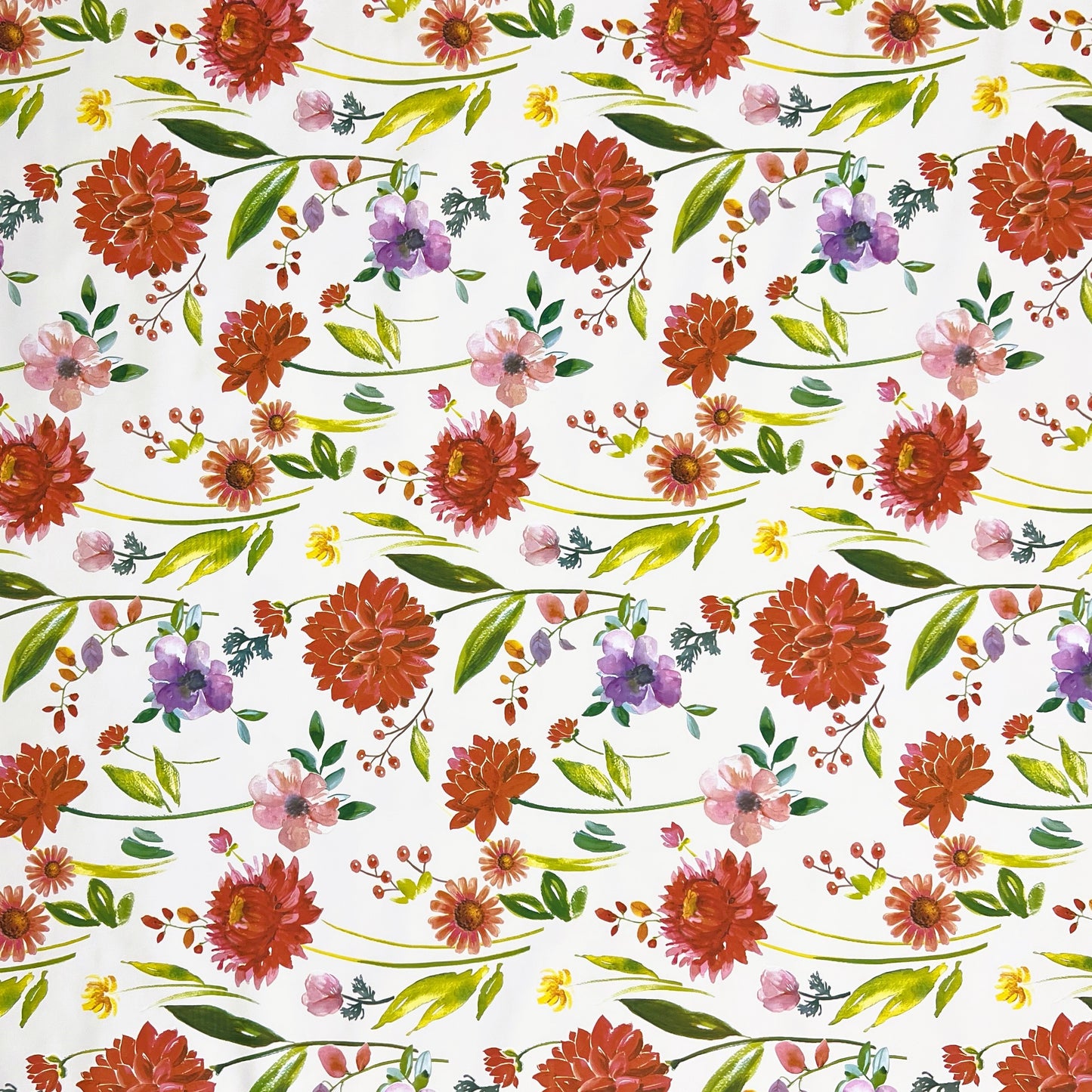 abwaschbare Wachstuch tischdecke bunte blüten blumen eckig rund oval kaufen kevkus
