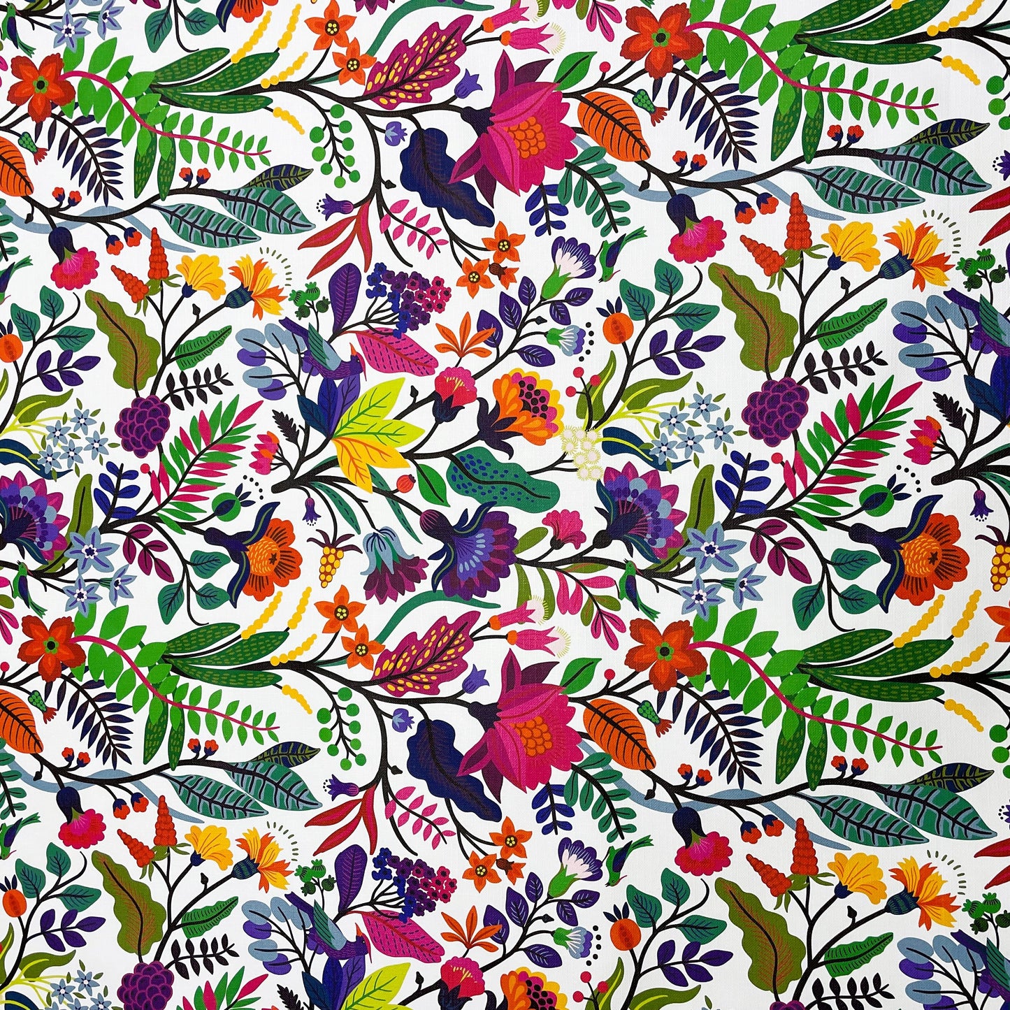 wachstuchshop24 wachstuchtischdecke Wachstuch eckig rund oval Blumen Blüten Palmen