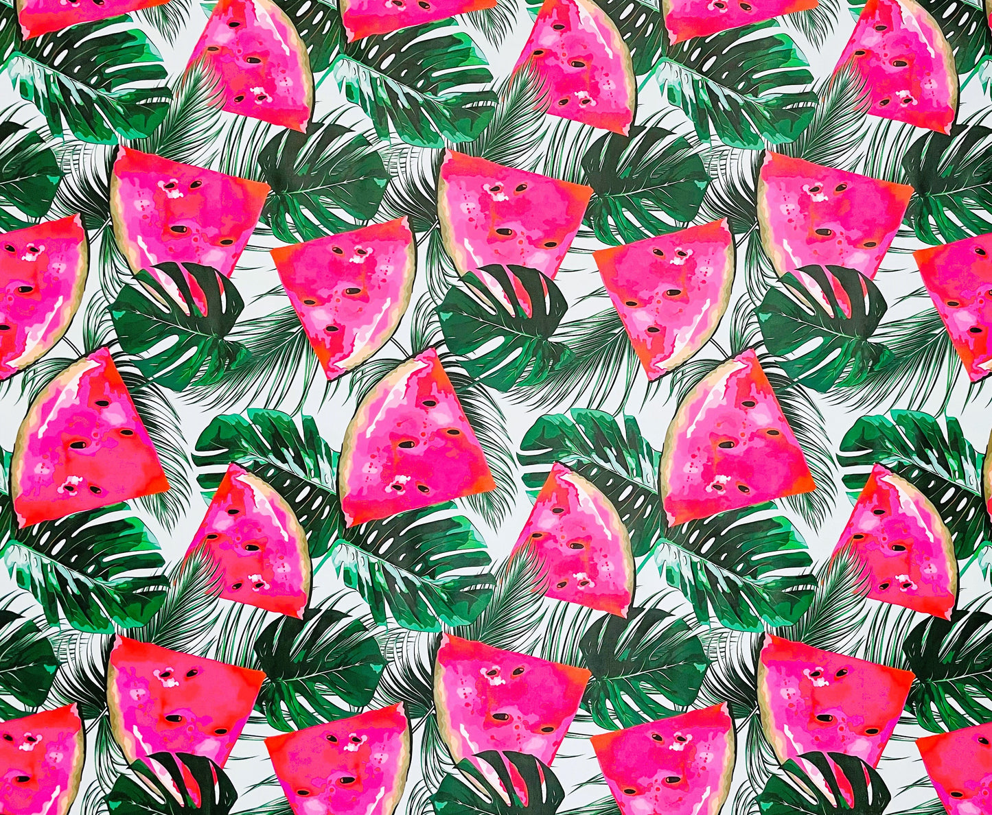 Wachstuch Tischdecke eckig rund oval Dschungel Melone