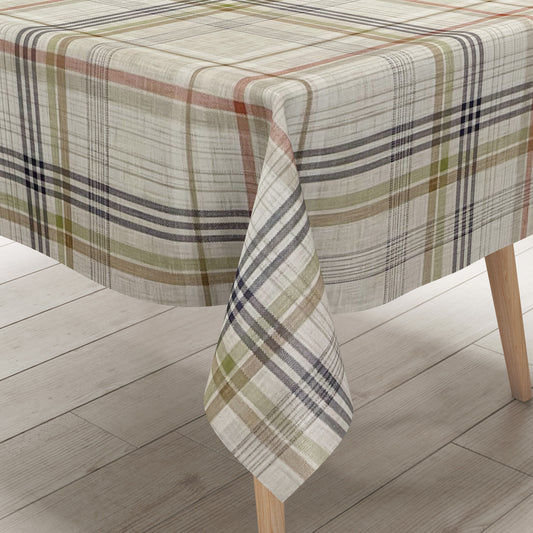 Wachstuch Tischdecke kariert