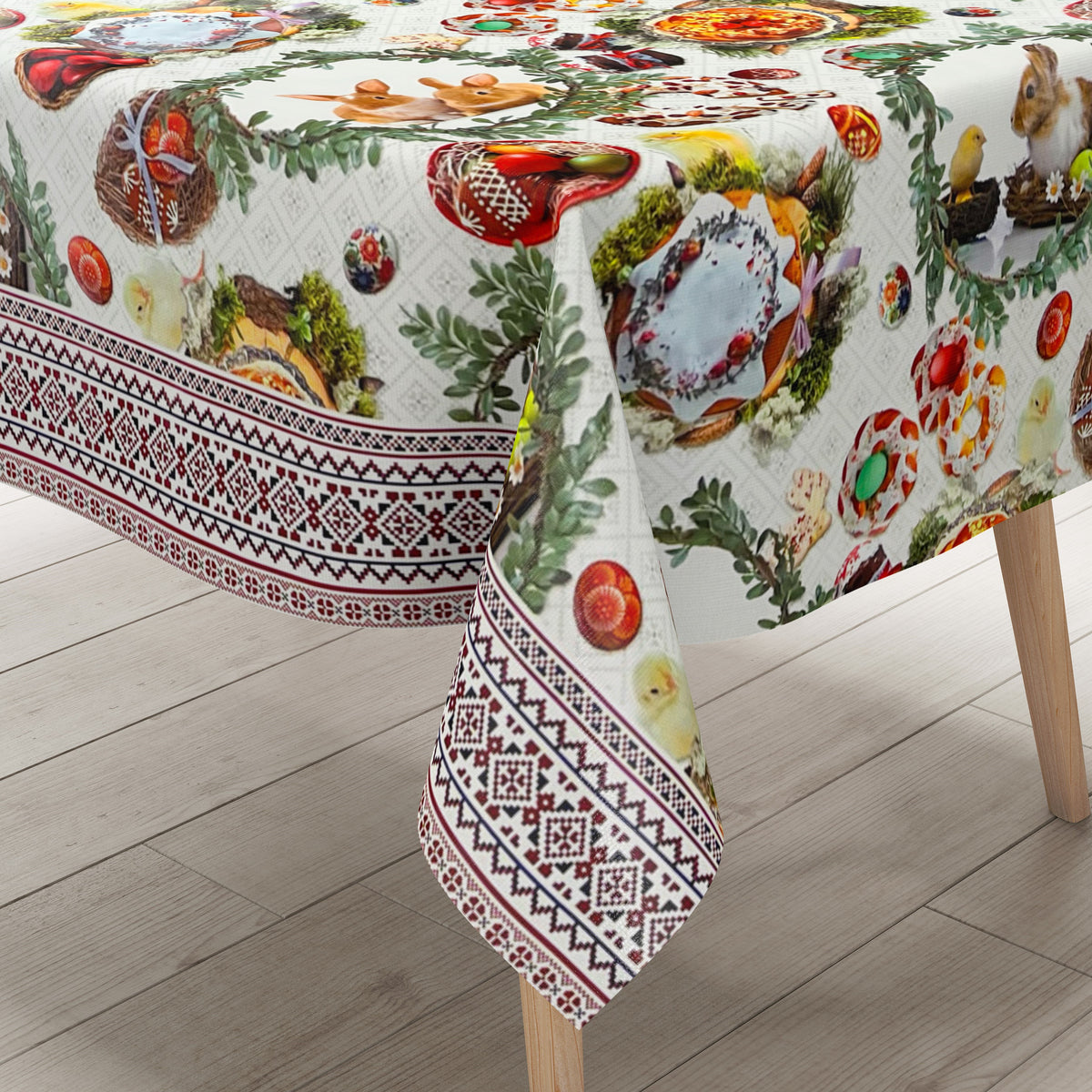 Wachstuch Rolle Meterware Rollenware 01611-01 Ostern Osterhase Osterei –