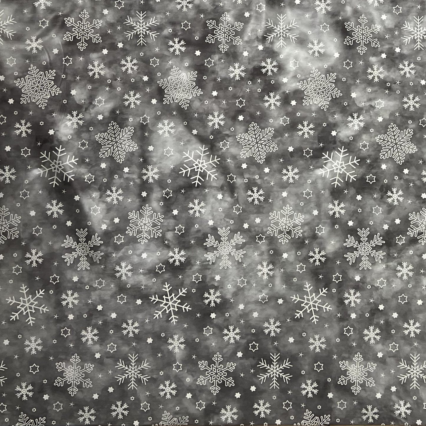KEVKUS Wachstuch Tischdecke 01730-01 grau Weihnachten Advent Schnee wählbar in eckig, rund und oval -