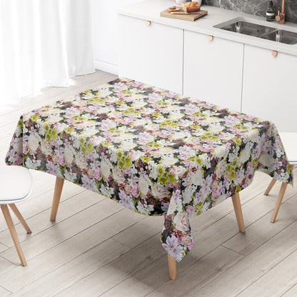 Wachstuch Tischdecke Blütenmeer
