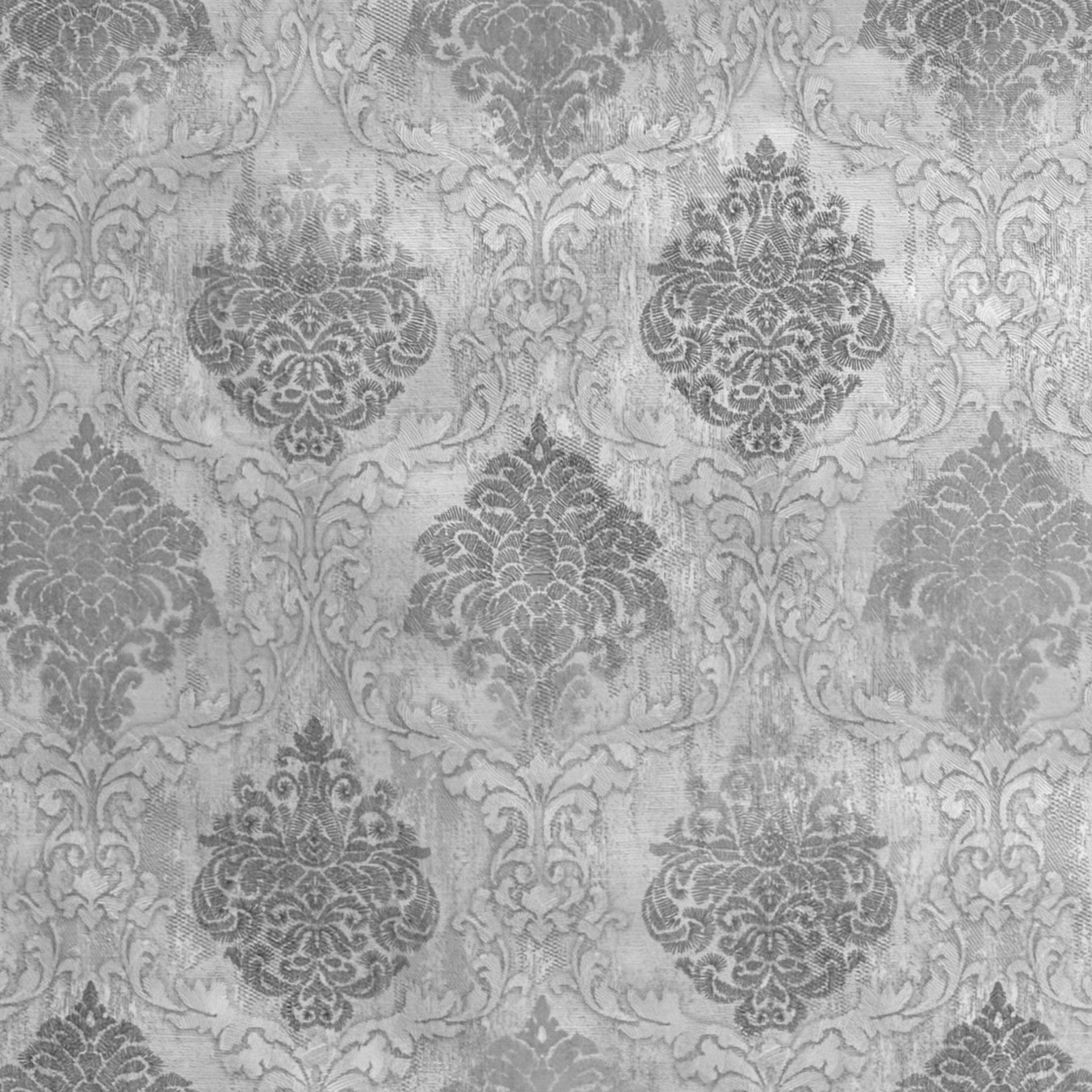 Wachstuch Tischdecke 06203-02 silber grau Ornamente Elegant Barock eckig rund oval