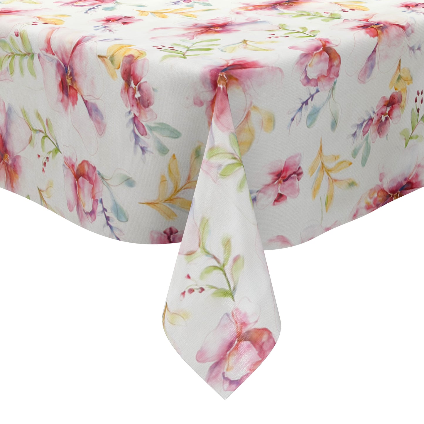 Wachstuch Tischdecke Zarte Magnolienblüten im Aquarellstil