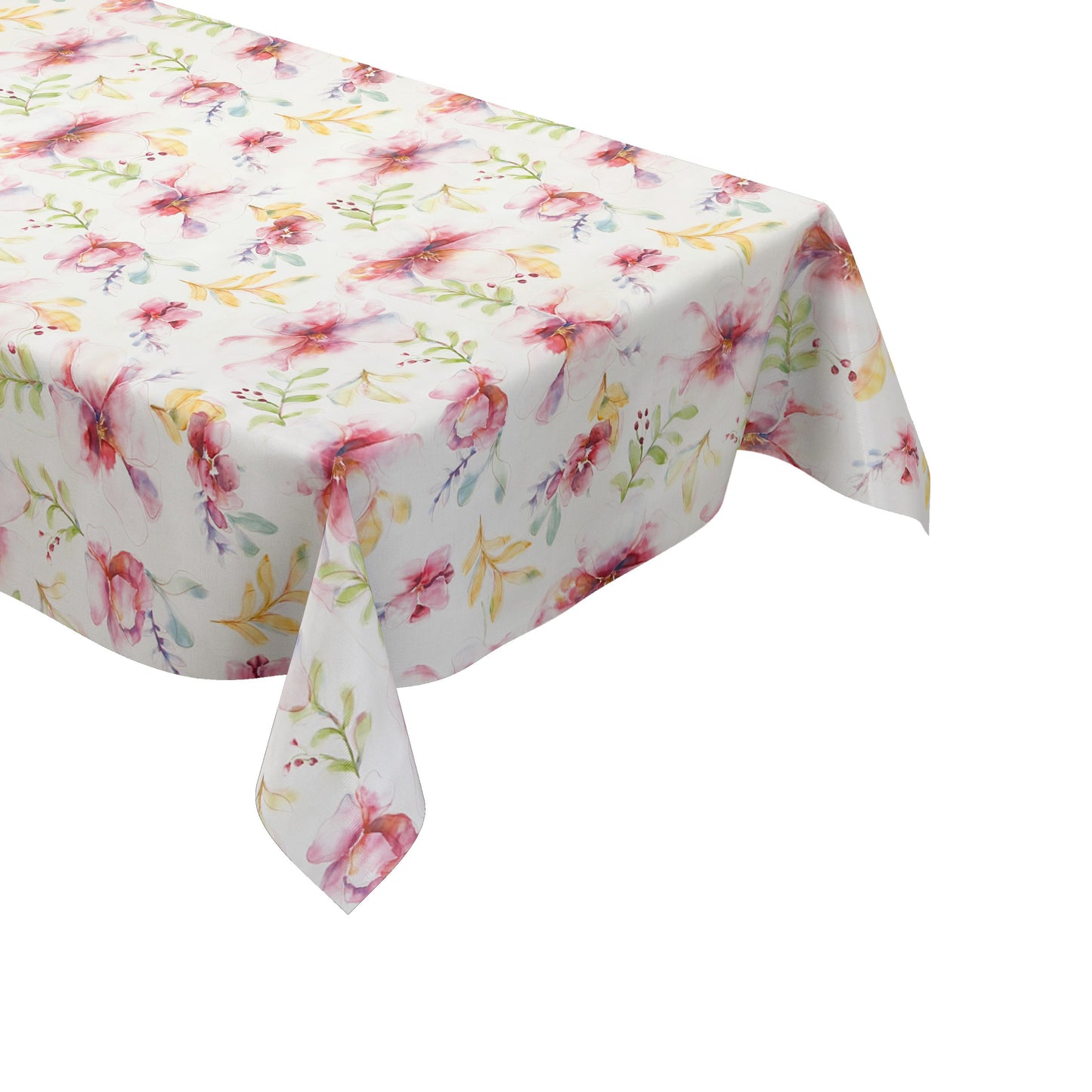 Wachstuch Tischdecke Zarte Magnolienblüten im Aquarellstil