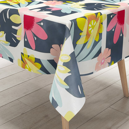 Wachstuch Tischdecke Lotusblüte Dschungel